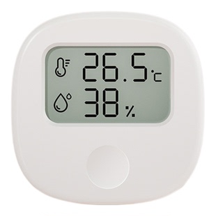 领普无线开关KS2温湿度传感器屏幕温湿度计控制面板接入米家 A411
