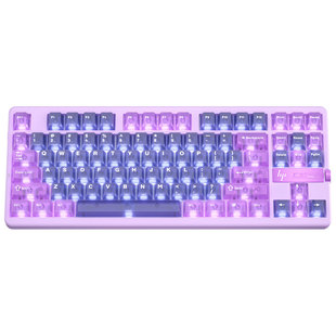 HP惠普GT87机械键盘侧刻客制化无线三模蓝牙游戏电竞专用电脑办公