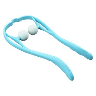颈椎按摩器手动脖子按压器夹脖子按摩球家用颈肩揉捏棒舒缓器家用