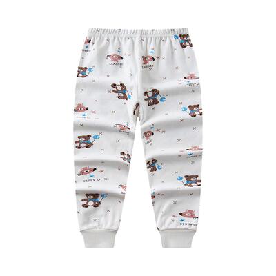 儿童三层加厚保暖秋裤冬夹棉毛裤