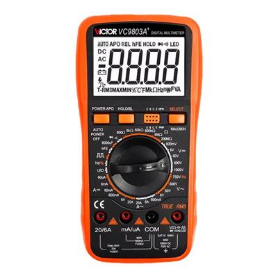 【厂家直营】胜利VC9801A+万用表数字高精度四位半电工专用9803a+