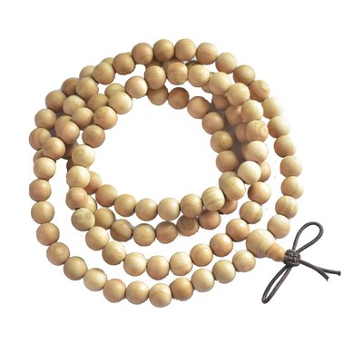 无漆肥城桃木手链多层古风男款