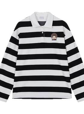 MOUSSY&Monchhichi合作款 春季新品学院风T恤衫028IAA01-1020