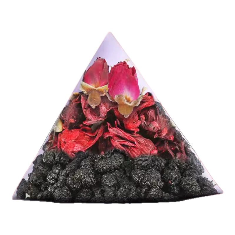 桑葚玫瑰洛神花茶茶包適合女生喝的養(yǎng)生茶泡水喝調(diào)氣血理美養(yǎng)容顏