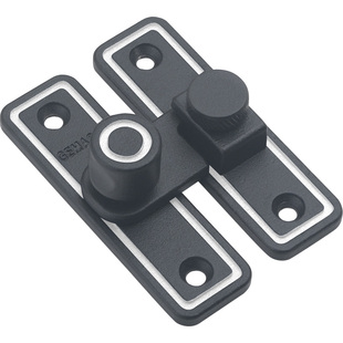 门锁扣免打孔内开门插销门扣防盗锁扣移门推拉通用型室内浴室单开