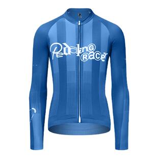 GRC春夏新款骑行服长袖上衣CMYK疾驰踏手速干公路自行车男款