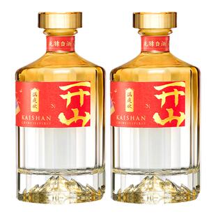 开山当道 满庭欢42度2瓶装净香型白酒 年货送礼盒装婚庆宴会团圆