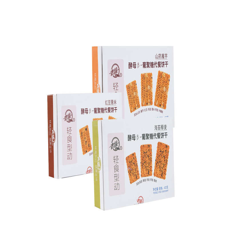 青援无糖精热量营养饱腹代餐饼干