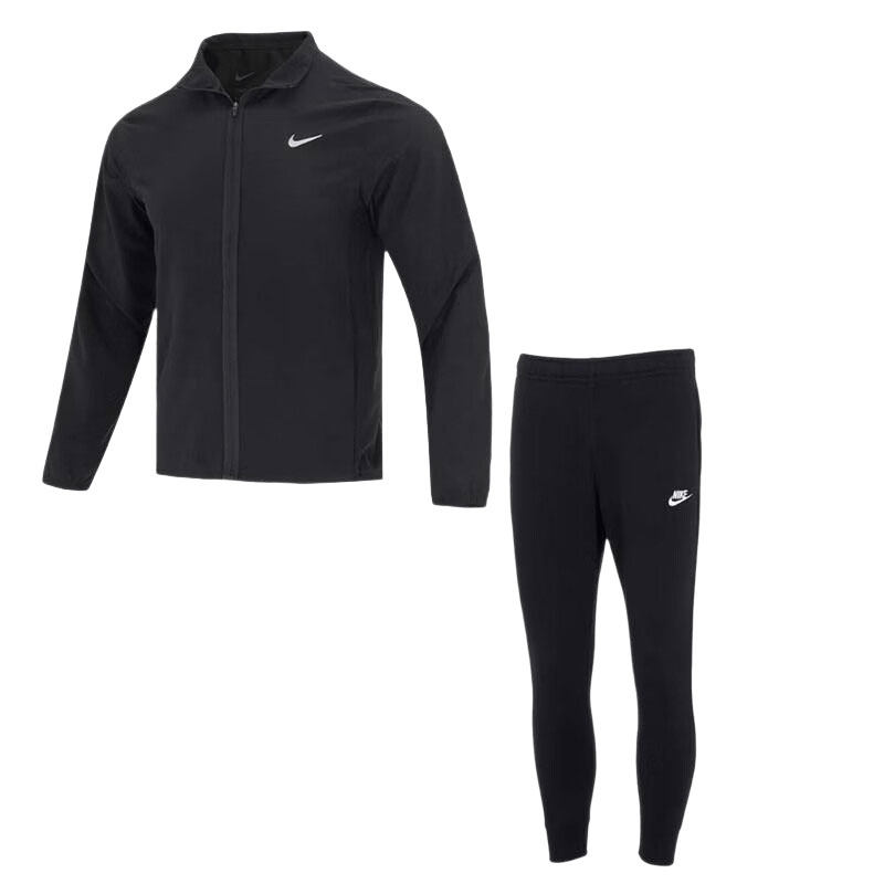 【自营】Nike耐克运动套装男装梭织夹克休闲上衣外套简约束脚长裤