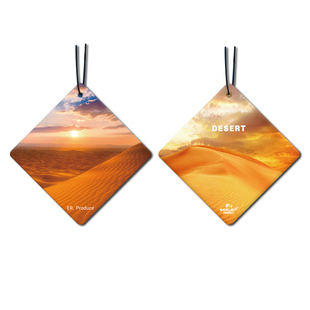 车载香片挂件汽车香薰固体车内香水白茶蓝风铃茉莉桂花菠萝古龙味