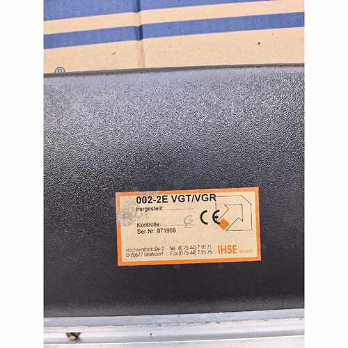 议价IHSE 002-2E VGT/VGR