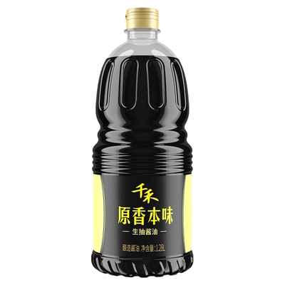千禾纯酿味极鲜1.52kg*1瓶酱油
