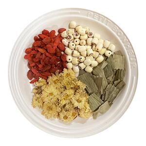 沁芳宁莲子淡竹叶菊花枸杞养生壶生材茶包儿童夏季广式凉茶原材料