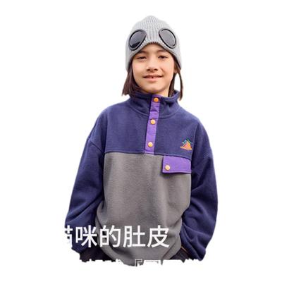 抗静电抓绒衣小虎宝儿