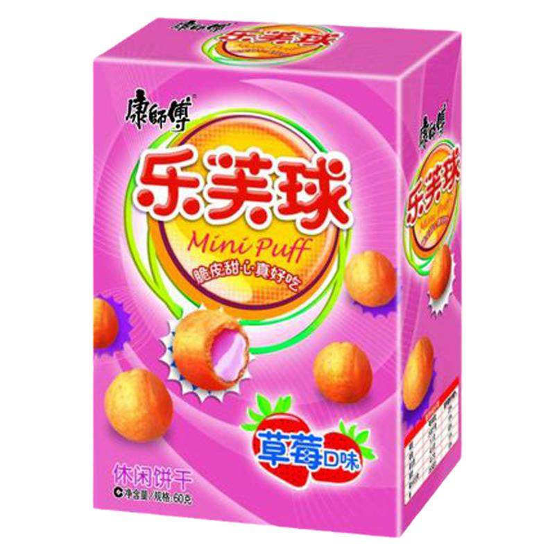 康师傅乐芙球50g奶油味巧克力