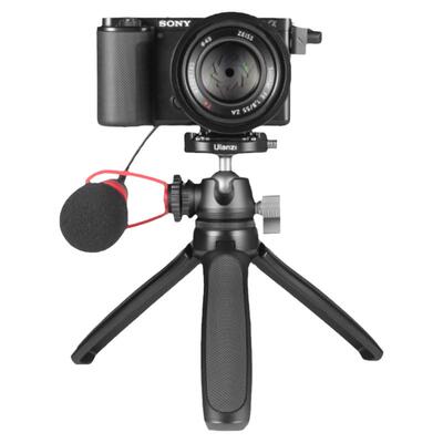 Ulanzi优篮子 MT-46小隼相机三脚架延长杆快拆快装板冷靴手机持微单便携自拍杆摄影拍照直播通用vlog神器支架