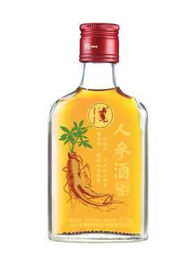 黄姥爷长白山林下参人参酒35度