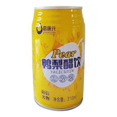 山东阳信特产启康元鸭梨醋饮整箱