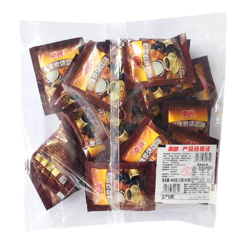 海南特产南国炭烧咖啡粉100杯三合一速溶特浓袋装冲饮旗舰店休闲