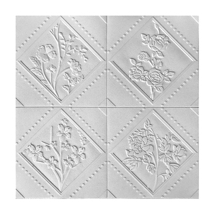 自粘天花板墙贴3d立体吊顶贴纸墙顶装饰棚顶壁纸屋顶房顶防水墙纸