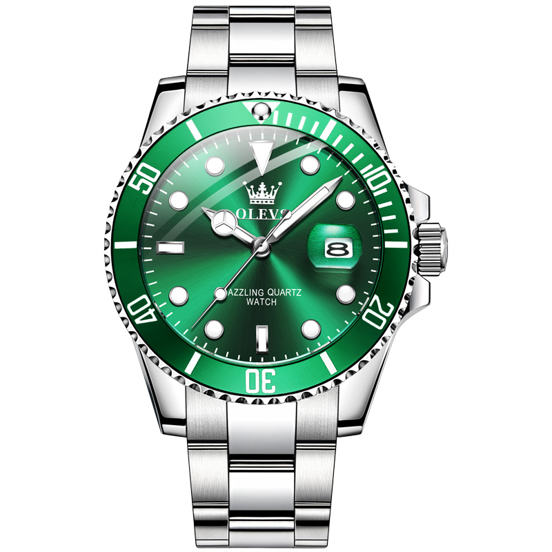 瑞士绿水鬼正品名表品牌手表男士机械表全自动石英表夜光防水男表