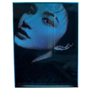 琉璃画锤子玻璃画定制照片敲击画情侣生日创意礼物纪念日礼品锤画