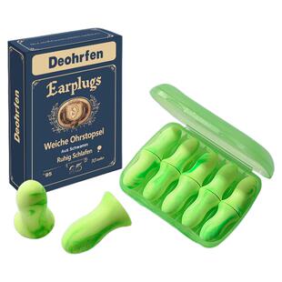 德国Deohrfen耳塞睡眠睡觉专用超级隔音男士静音神器打呼噜防噪声