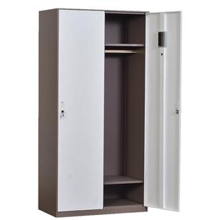 家用铁皮更衣储物阳台柜子办公室员工宿舍出租屋多门存放柜定制柜