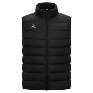 KELME卡尔美2025新款羽绒马甲男轻薄立领户外跑步训练运动坎肩