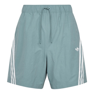 adidas阿迪达斯三叶草运动裤2026夏男日常柔软休闲梭织短裤LE7349