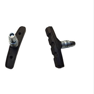 自行车刹车片煞闸皮死飞V刹70mm 山地车小轮单车闸皮折叠车煞车皮