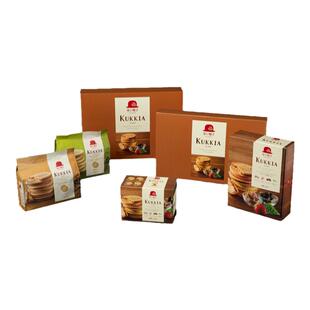 日本小红帽子Kukkia威化夹心薄脆饼干巧克力抹茶草莓零食混合12枚