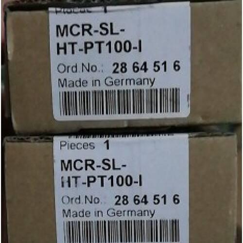议价菲尼克斯MCR-SL-HT-PT100-I凤凰现货原装正品全新2864516变送