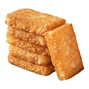 安徽特产粢饭糕半成品咸味滋巴微辣街头油炸类代早餐糯米糍粑糍糕