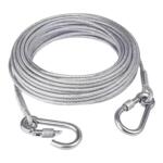 晾衣绳子室外晒被子加粗包塑钢丝绳阳台顶楼专用防风防滑凉晒神器