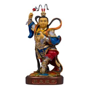 五营将军神像哪吒三太子杨戬二郎神雷公中坛赵康元帅家用树脂摆件