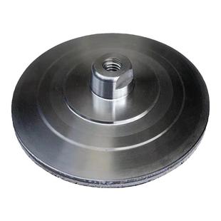 水磨片粘盘铝合金吸盘自粘式托盘角磨机磨头水磨机抛光盘打磨硬盘