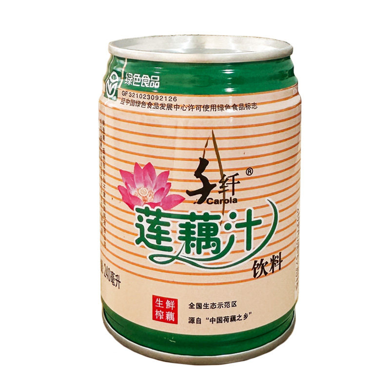 扬州特产千纤莲藕汁果蔬汁饮料
