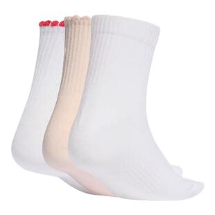 Adidas阿迪达斯女袜2026夏季新款GRAPHIC SOCK3P运动中帮袜KC5644