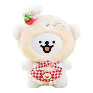 TOPTOY线条小狗·缤纷日常系列搪胶毛绒可爱玩具桌面摆件生日礼物