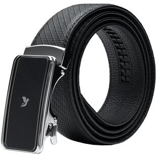 报喜鸟春季新款男士商务正装西装牛皮革皮带裤子黑色职场通勤腰带