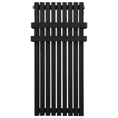 铜铝暖气片钛镁铝面板黑色超窄