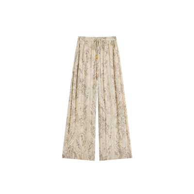 ICEDUST腰果花印花阔腿休闲裤
