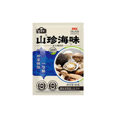 巴香姑山珍海味调味料一勺鲜炒菜煲汤调味搞定家庭日常菜肴调味料