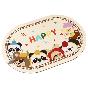 吃饭餐垫一人食防水防油免洗餐布小学生桌垫小块咖啡机垫子西餐垫