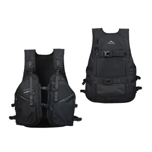 FlowTheory滑雪防护马甲外穿护具野雪背包双板多功能户外男女背心