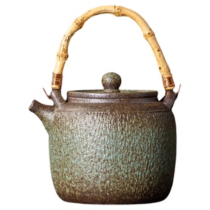 复古大小容量粗陶茶壶