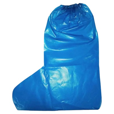 高筒过膝塑料脚套户外防雨