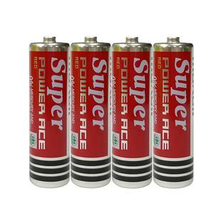 Maxell万胜5号碳性电池R6P AA挂钟钟表闹钟儿童玩具遥控器电池7号