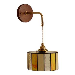 法式复古中古风玻璃壁灯卧室床头客厅玄关过道阳台民宿背景墙灯具